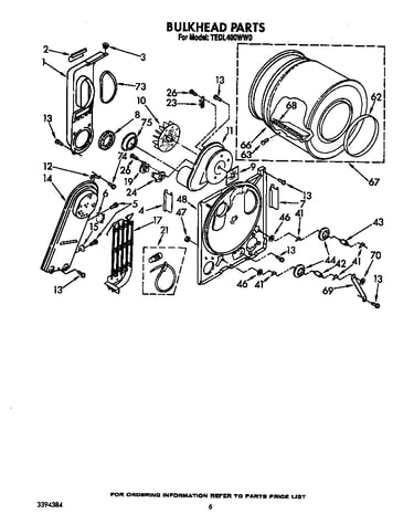 Parts diagram