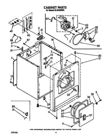 Parts diagram
