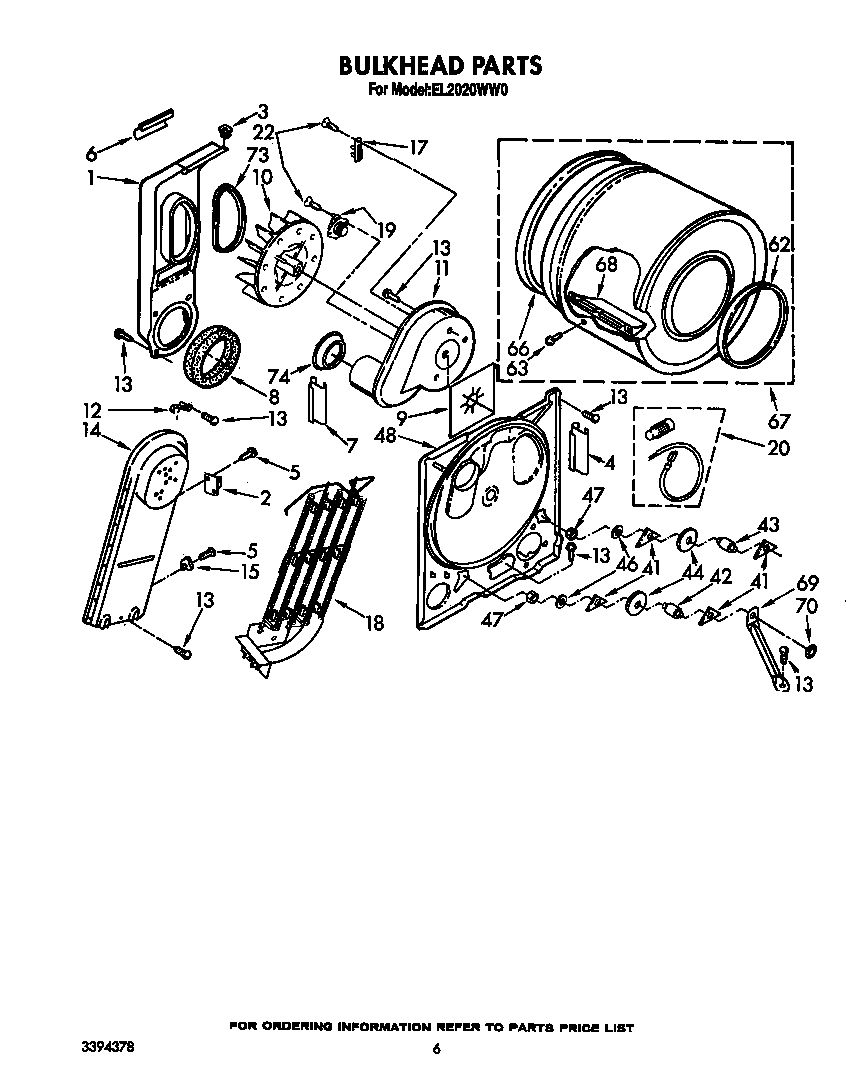 Parts diagram