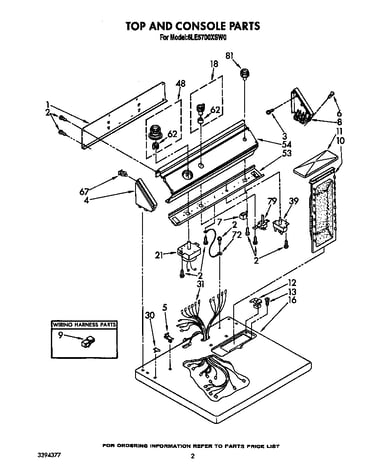 Parts diagram