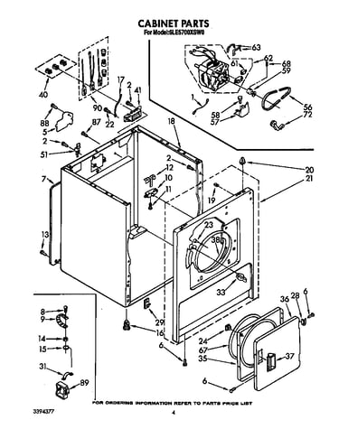 Parts diagram