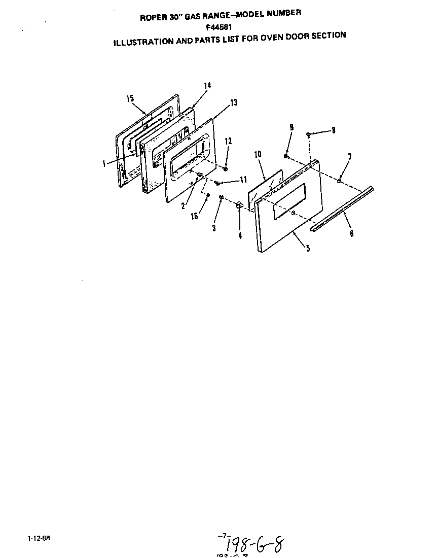 Oven door