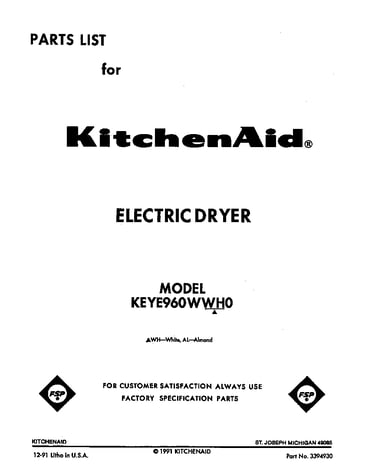 Parts diagram