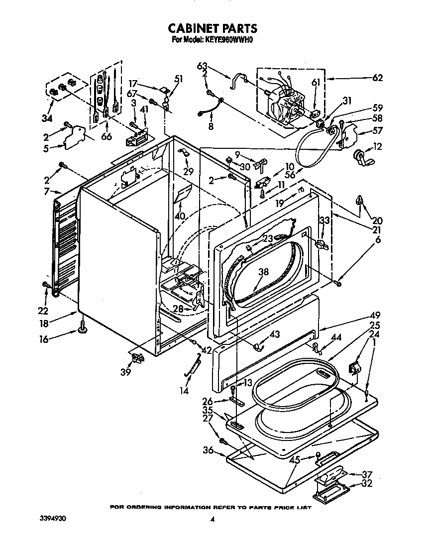 Parts diagram