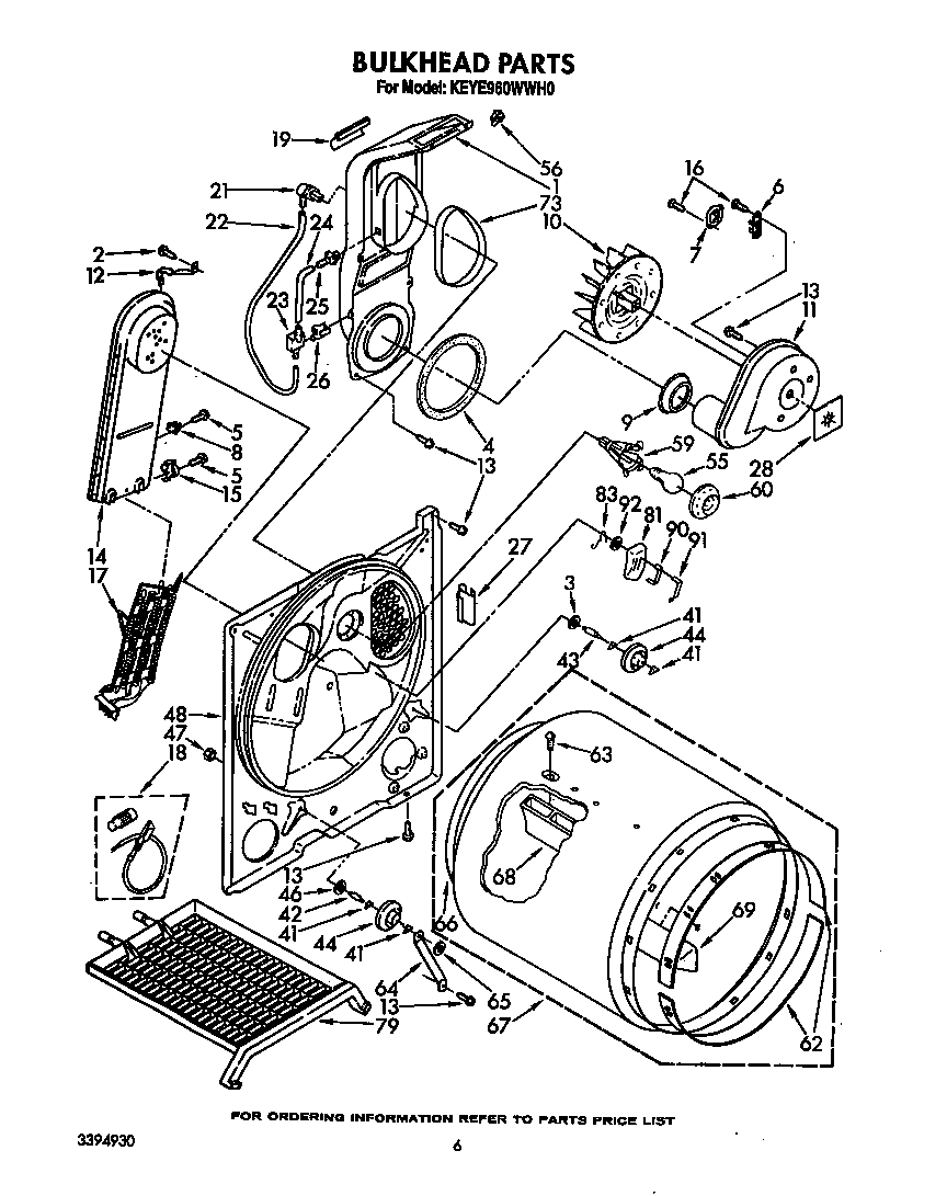 Parts diagram