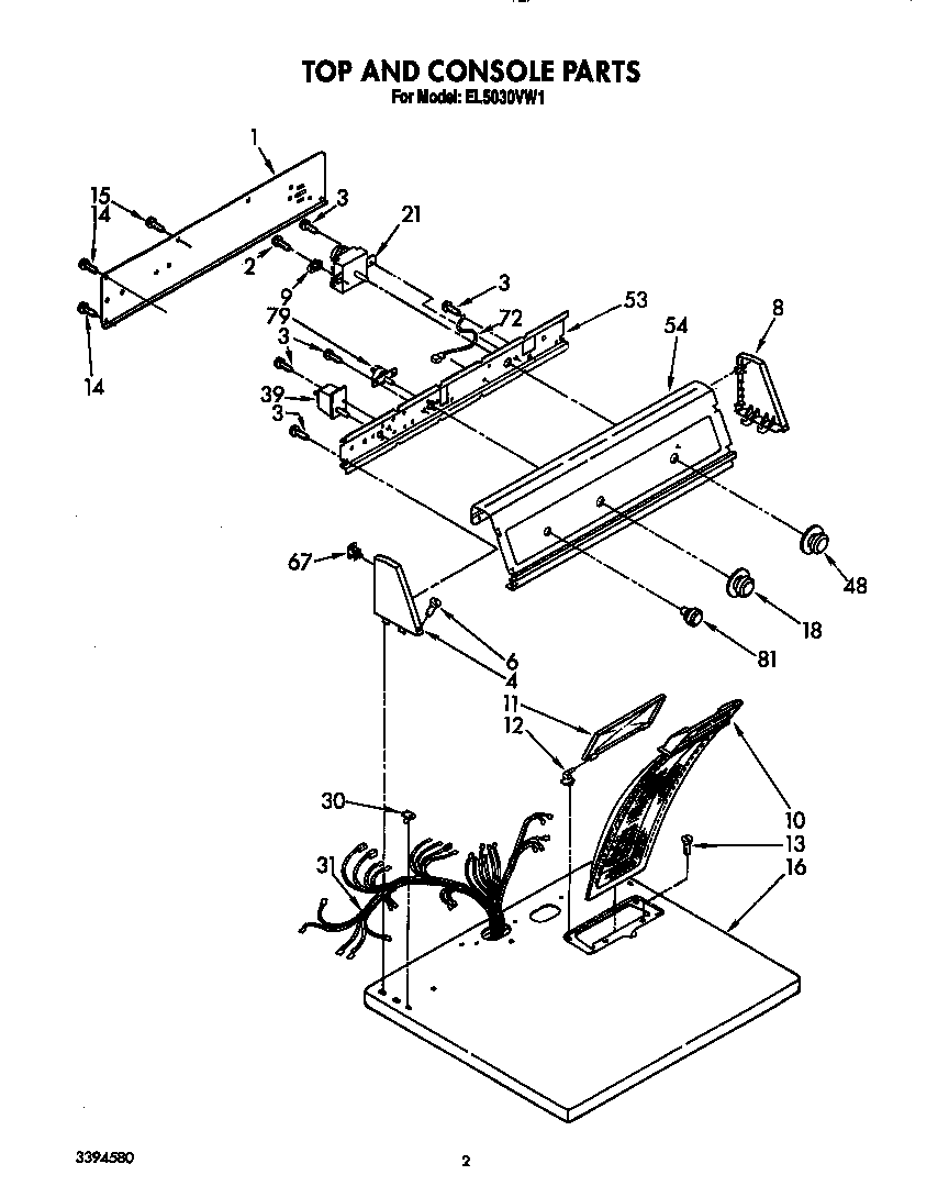 Parts diagram