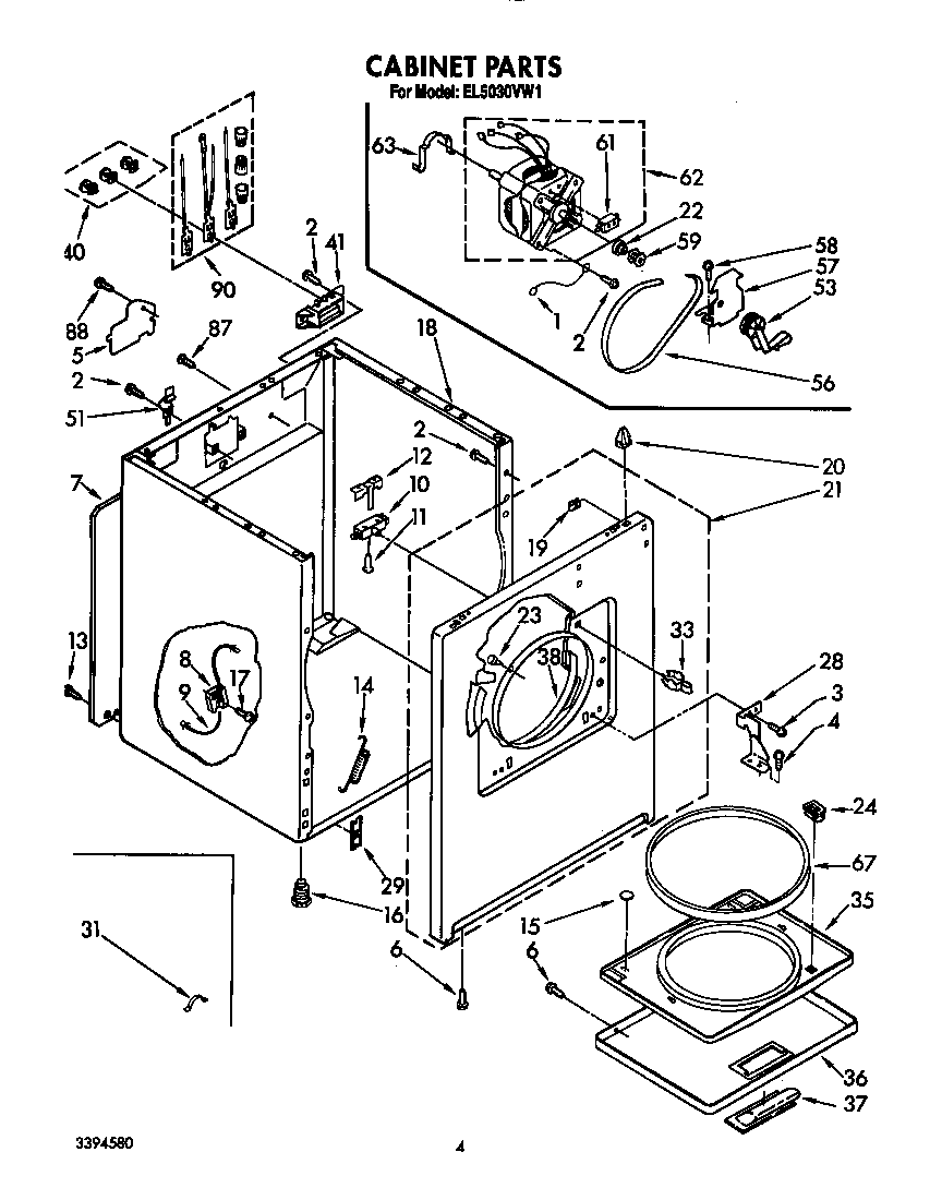 Parts diagram