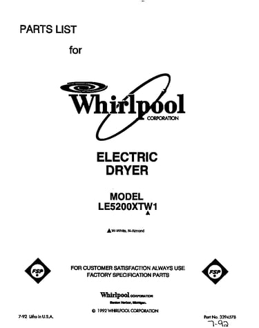 Parts diagram