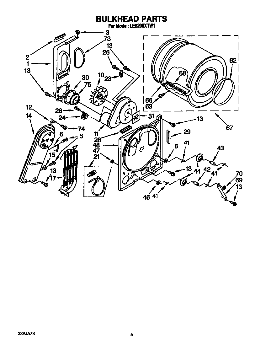 Parts diagram