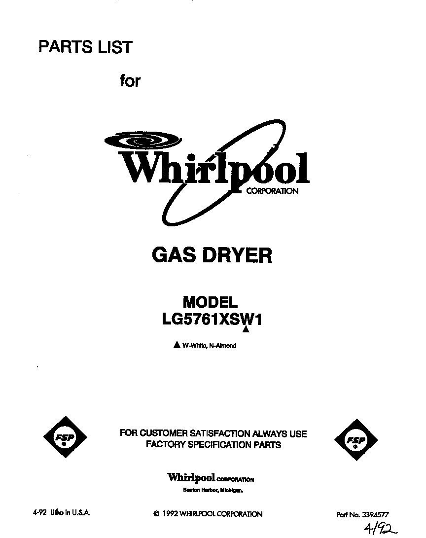 Front cover