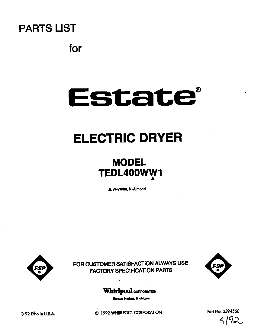 Parts diagram