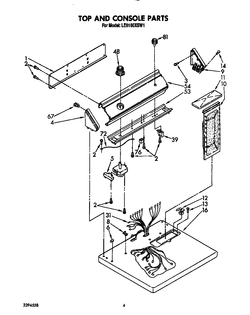 Parts diagram