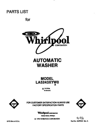 Front cover