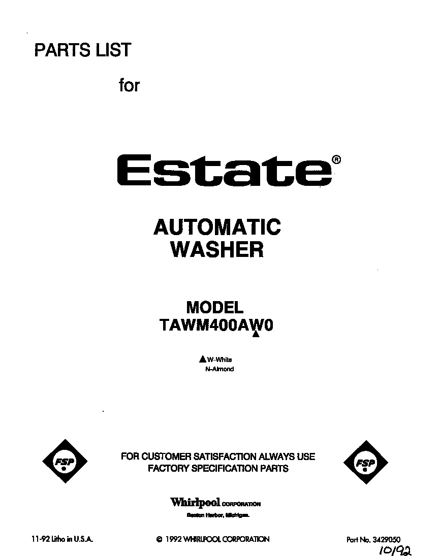 Front cover