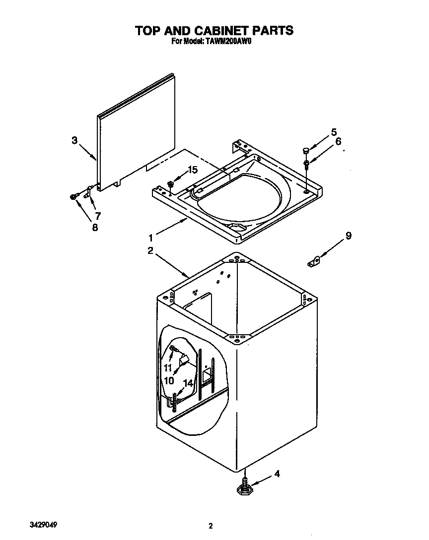 TOP AND CABINET