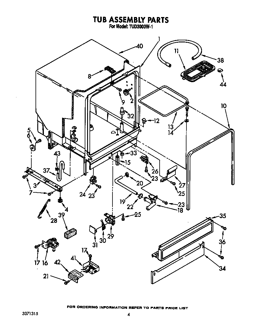 Tub assembly