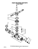 Pump and spray arm