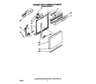 Whirlpool DU9450XY0 frame and console diagram