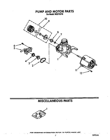 Pump and motor