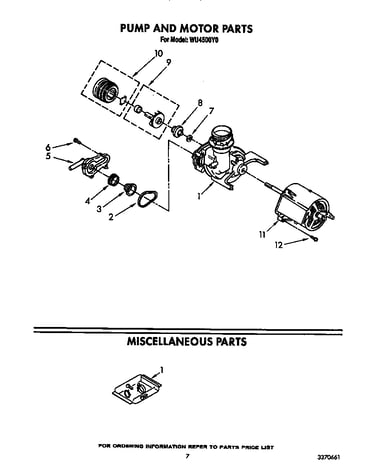 Pump and motor