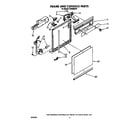 Whirlpool TUD5000Y0 frame and console diagram