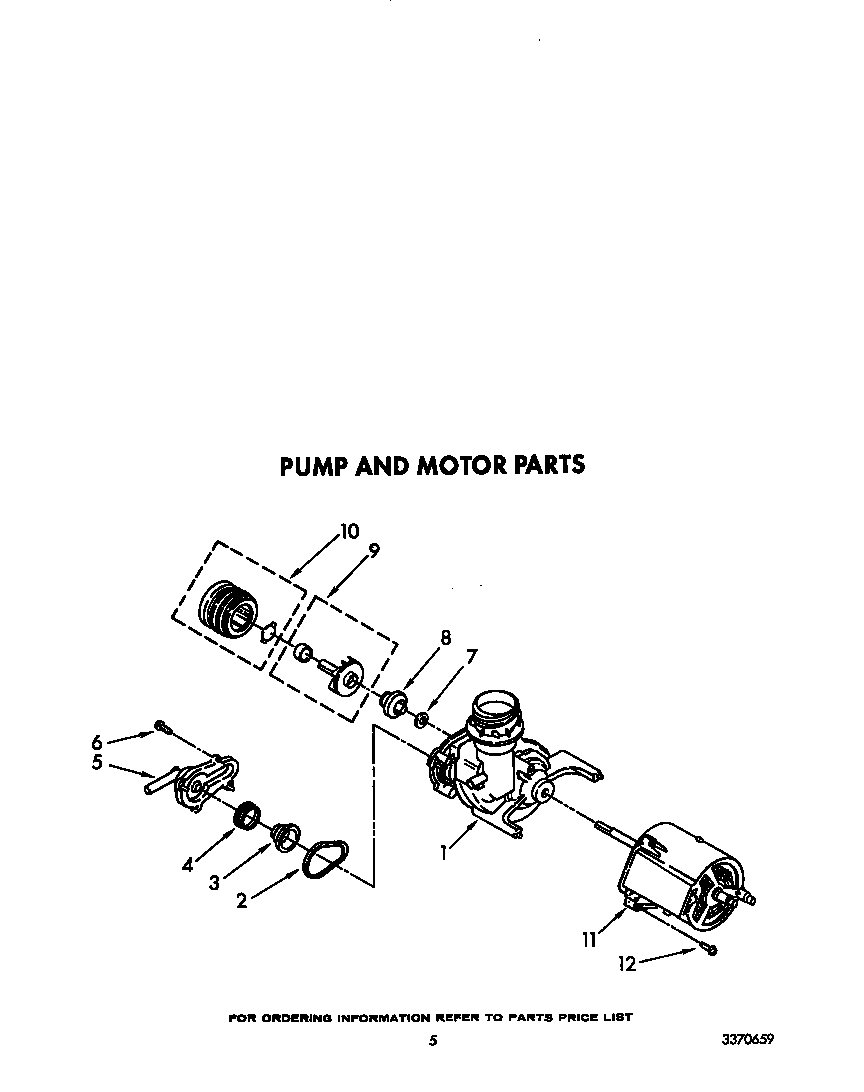 Pump and motor