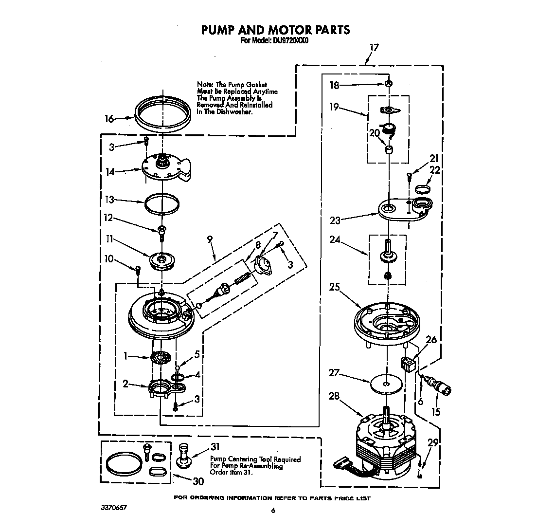 PUMP AND MOTOR