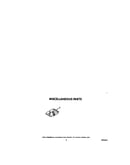 Miscellaneous
