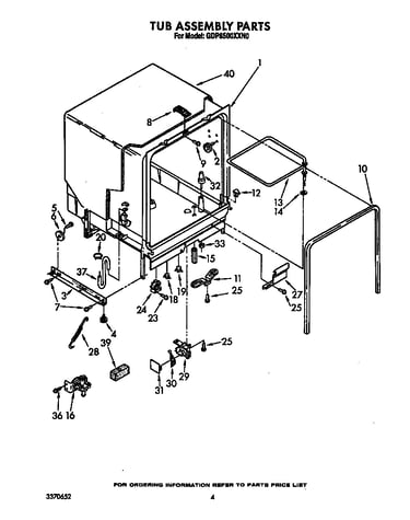 Tub assembly