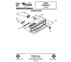 Whirlpool DU8500XT5 console diagram