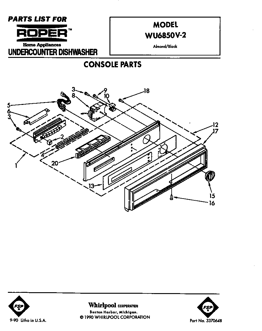 CONSOLE PARTS