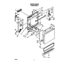 Roper WU3006V3 door diagram