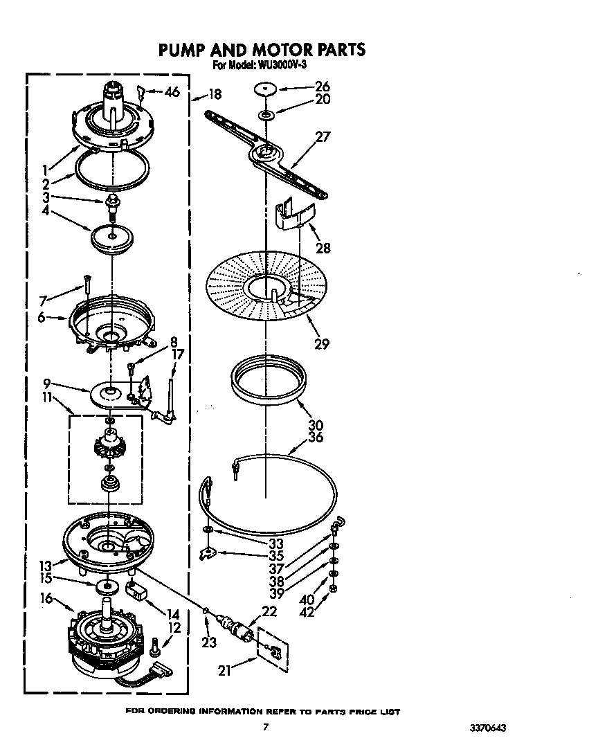 PAUMP AND MOTOR