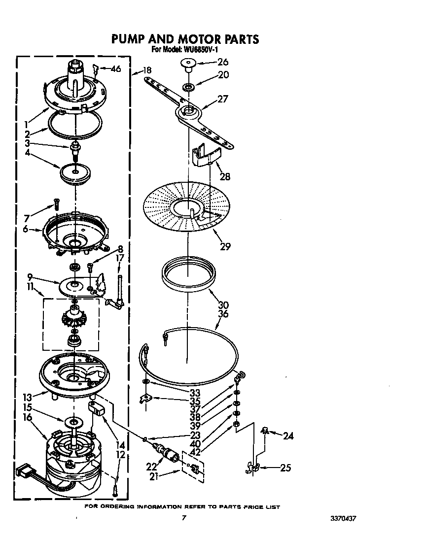 PUMP AND MOTOR