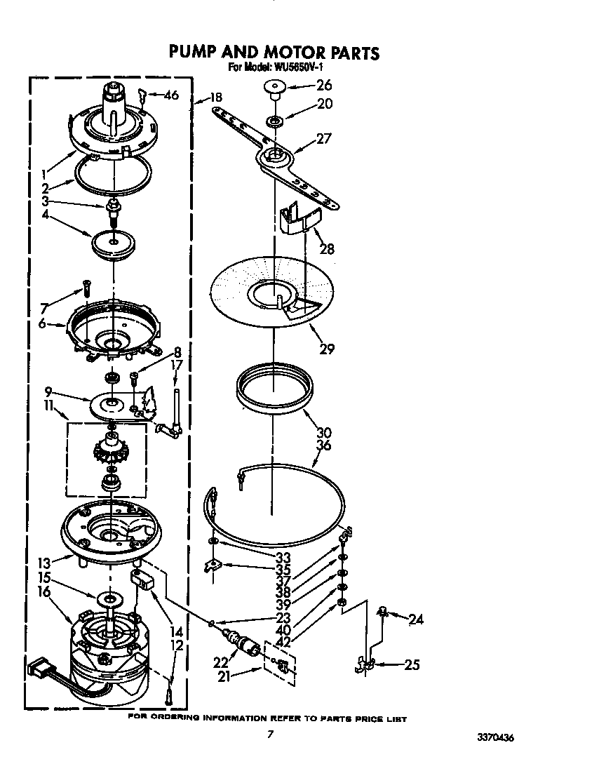 PUMP AND MOTOR