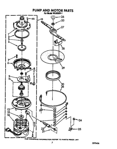 Pump and motor
