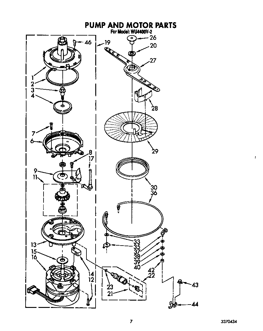 PUMP AND MOTOR