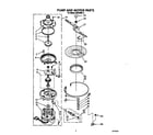 Roper WU4400V2 pump and motor diagram