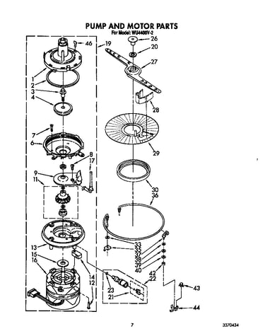 Pump and motor