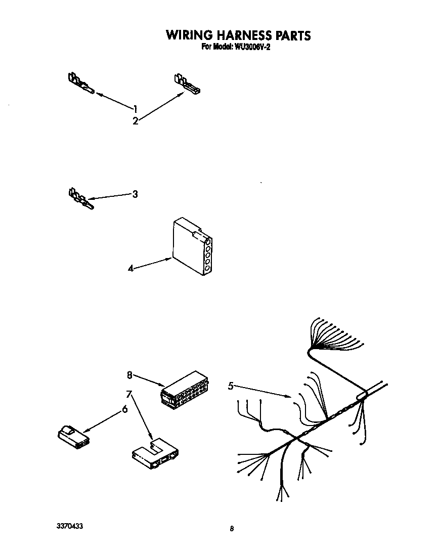 Wiring harness parts
