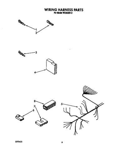 Wiring harness parts