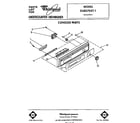 Whirlpool DU8570XT1 console diagram