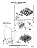 Dishrack and panel