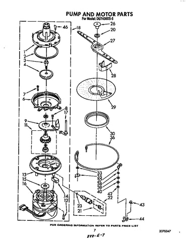 Pump and motor