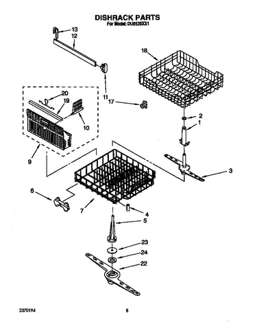 Dishrack