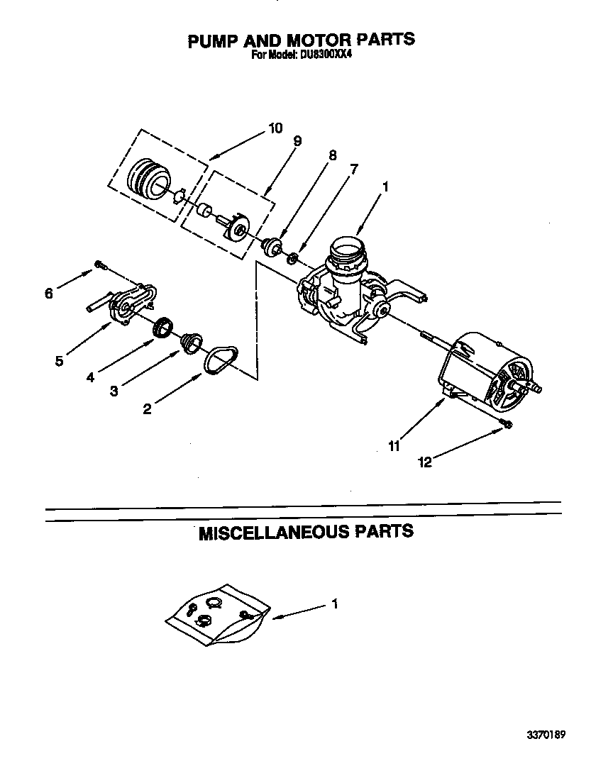 Pump and motor