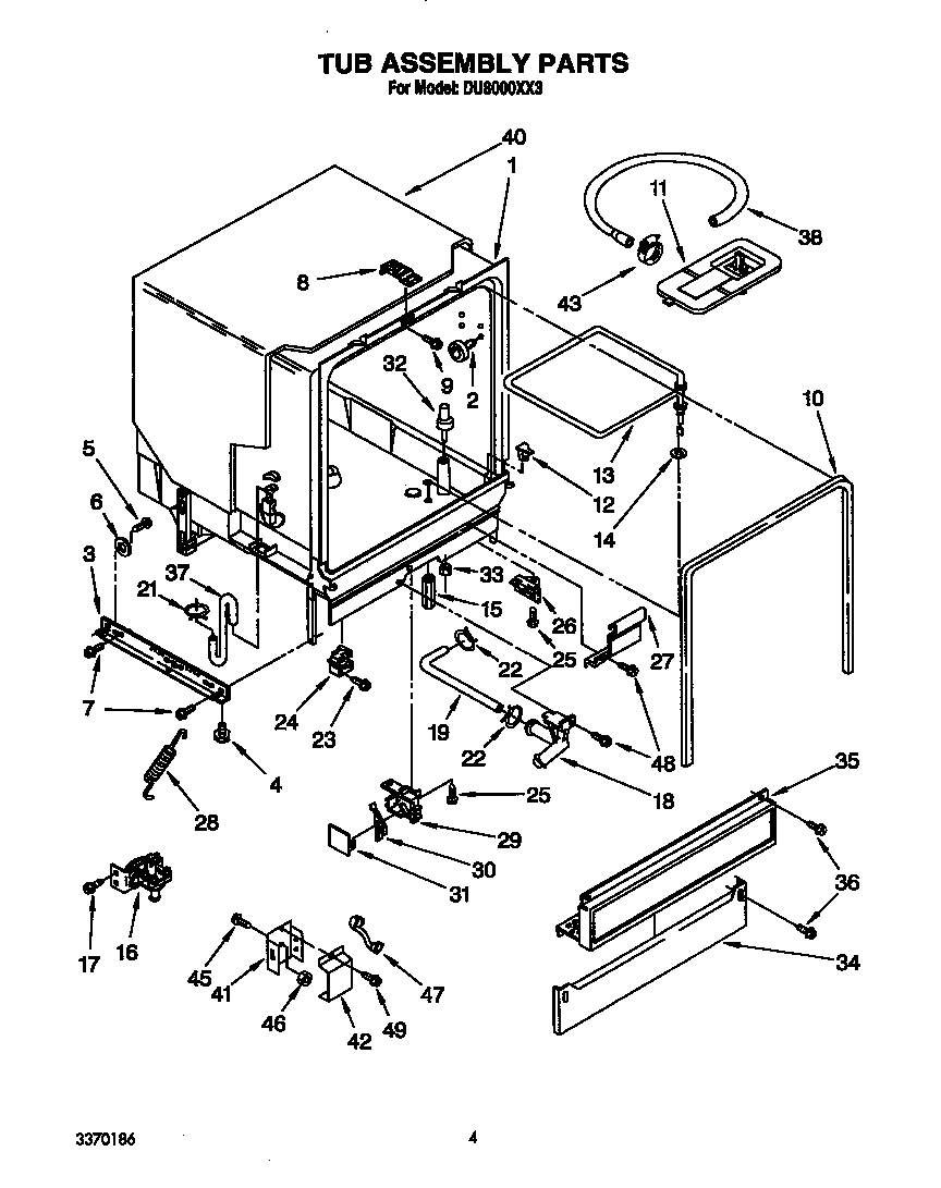 Tub assembly
