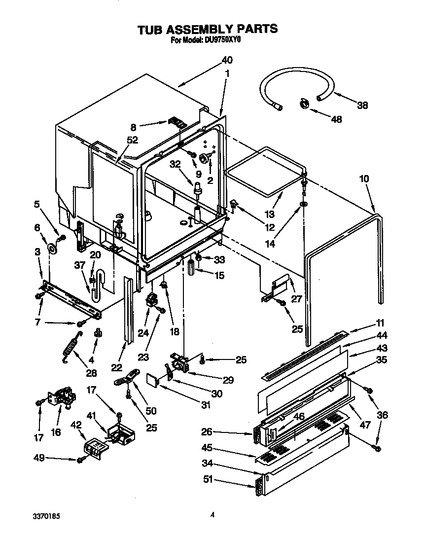 Tub assembly