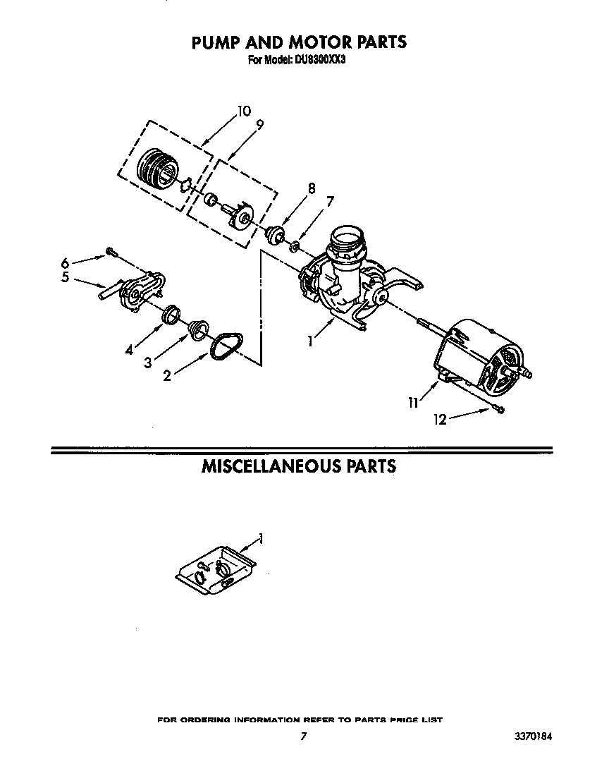 PUMP AND MOTOR