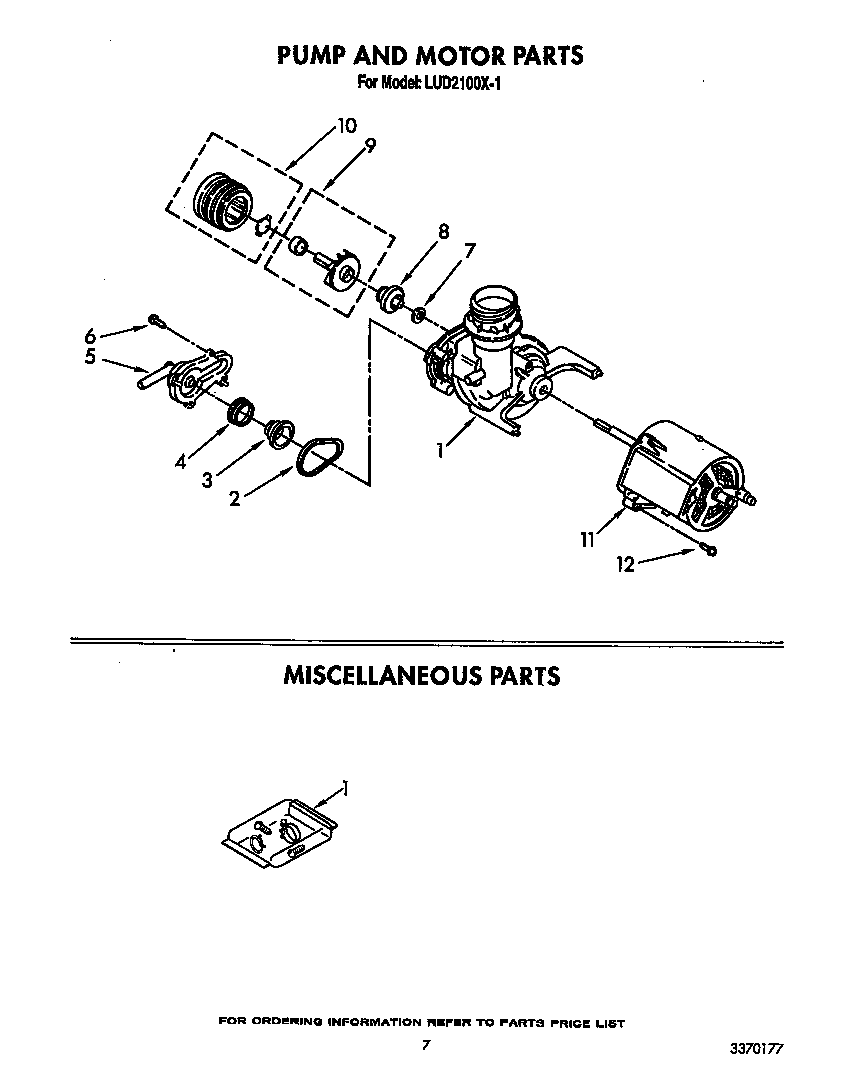 PUMP AND MOTOR